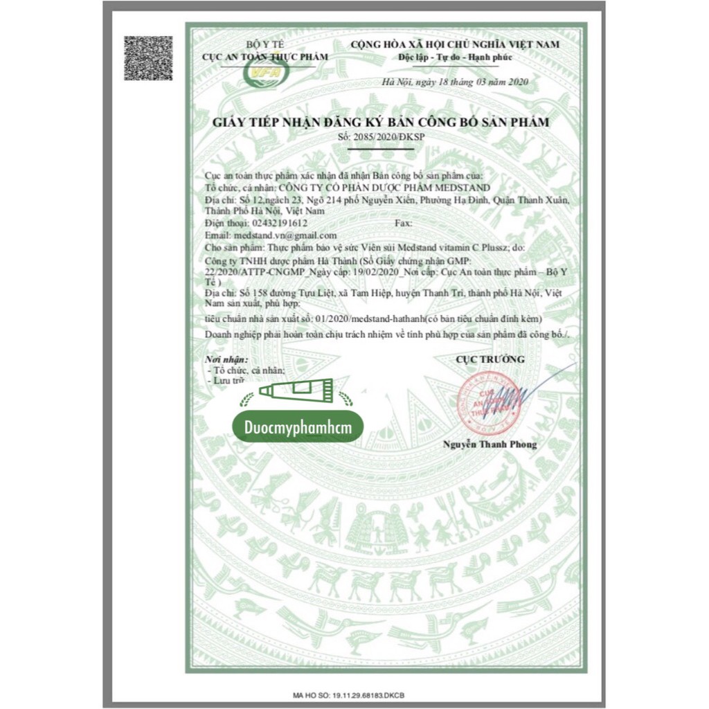 Viên sủi bổ sung vitamin CPluszc vị chanh leo, tub 20 viên | BigBuy360 - bigbuy360.vn