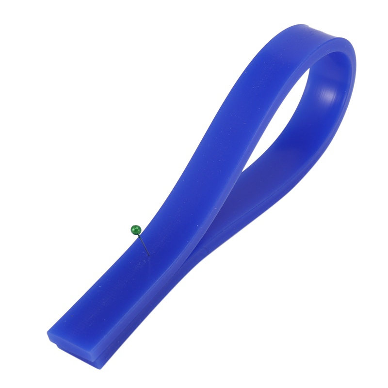 Dải đo độ dày bột Silicone 38cm , Miếng đệm ghim cán để nướng bánh Pizza , 3 dải cán bột kích thước