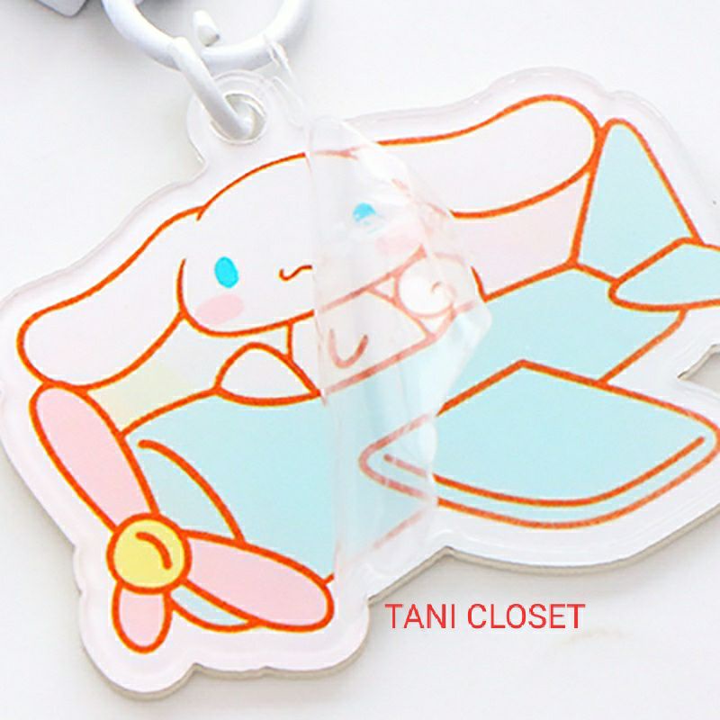 Móc khóa Acrylic Cinnamoroll Đủ Kiểu Dáng