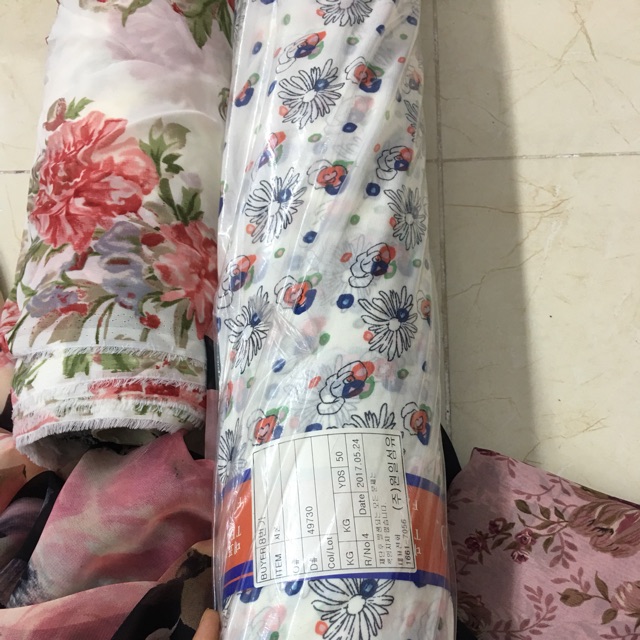 Voan, vải Hàn Quốc