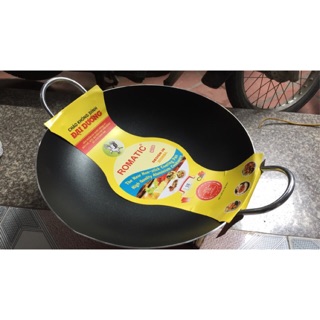 Chảo ROMATIC chống dính sâu lòng 2 quai công nghệ USA đủ size