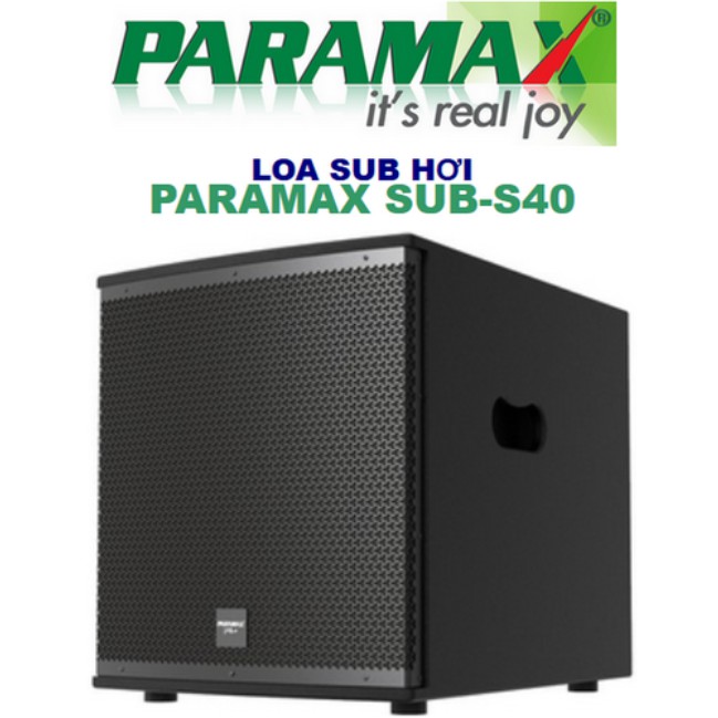 LOA PARAMAX SUB-S40 ( SUB HƠI/ 600W/ BASS 38.5cm )