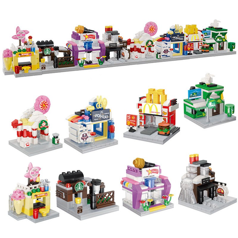 Đồ Chơi Lego Shop Cửa Hàng Cho Con Gái Nhiều Mẫu Mã MS60006 - ToyF