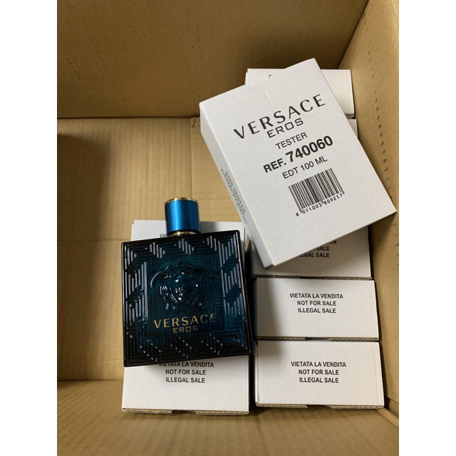 Nước hoa versace eros 100ml tester (hộp như hình)