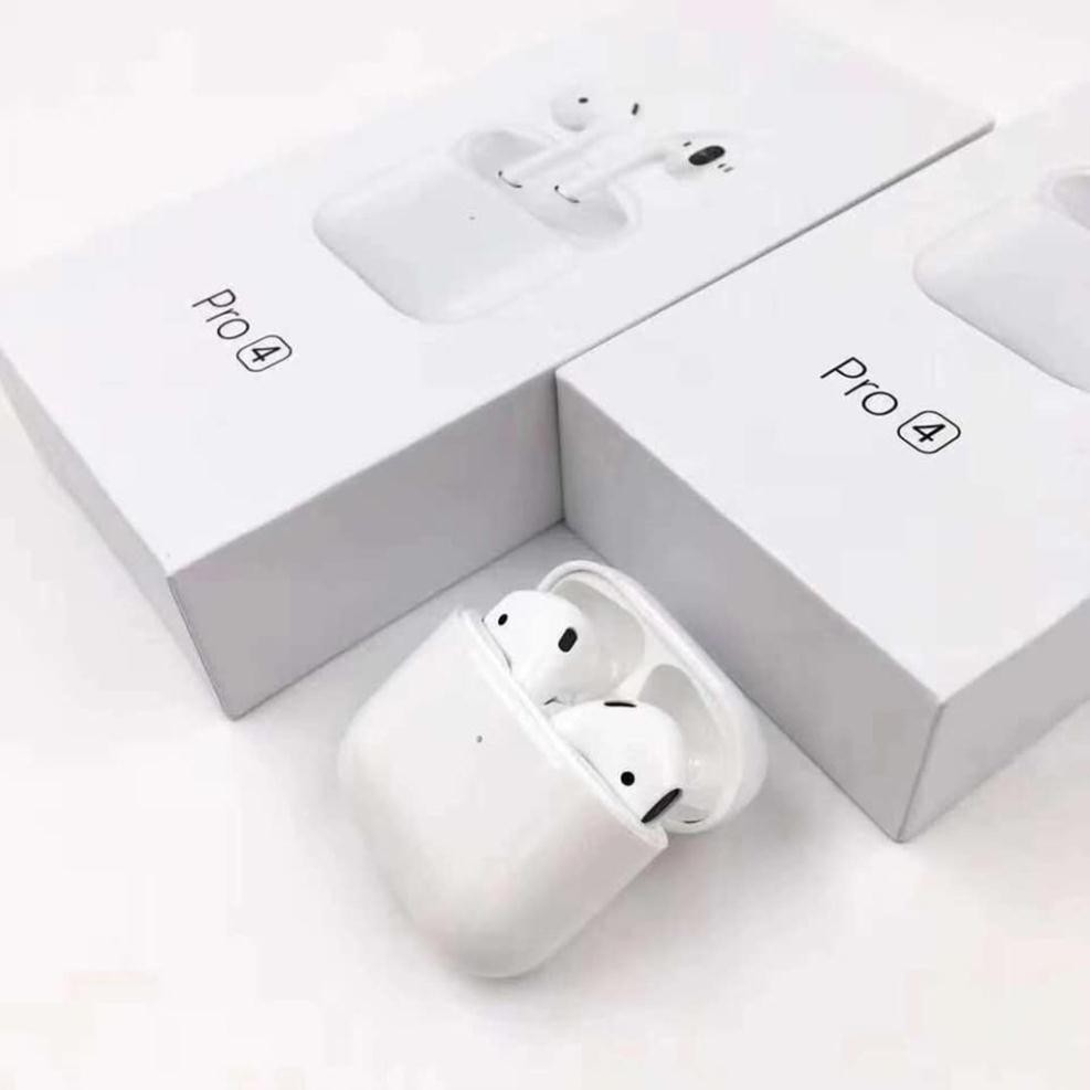 [CHÍNH HÃNG] Tai nghe Bluetooth, Tai nghe không dây AirPods Pro 4 chính hãng Cảm biến, Cảm ứng, Định vị đổi tên