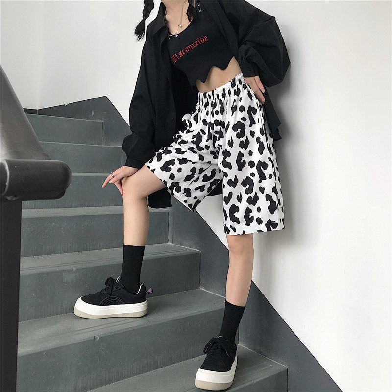 Quần Lửng Bò Sữa Cá Tính Nổi Bật-HươngSu