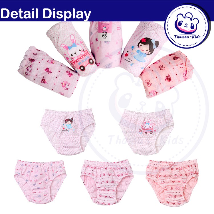 Quần Lót Cotton In Họa Tiết Hoạt Hình Frozen Anna Thoải Mái Cho Bé Gái 2-13 Tuổi