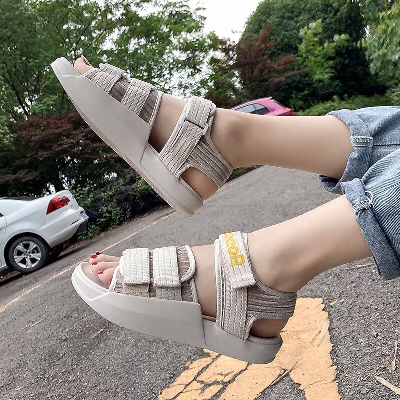 Sandal nữ Rebok 3 quai ngang chắc chắn đế siêu êm chống trượt tốt