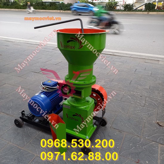 Máy ép cám viên trục đứng cho gia súc gia cầm giá rẻ