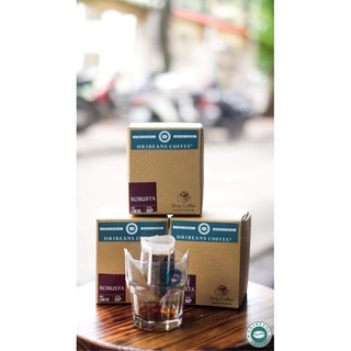 Cà phê túi lọc Robusta từ hạt cafe nguyên chất tiện lợi, đơn giản và nhanh chóng