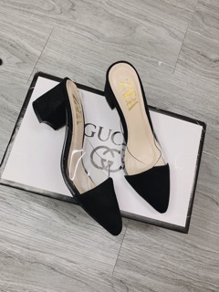 Giày sục 5p da lộn
