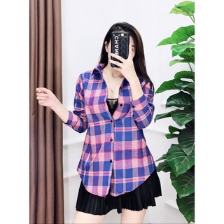 Áo kẻ cá tính cho bạn gái