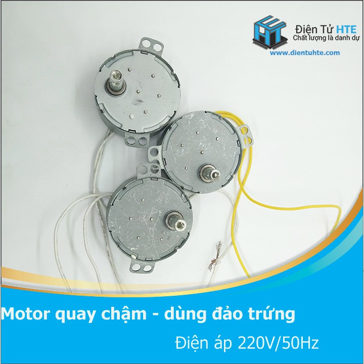 Motor quay chậm - Motor đảo trứng 220VAC