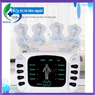 Freeship-- máy xung điện trị liệu 8 miếng dán -sản phẩm chính hãng