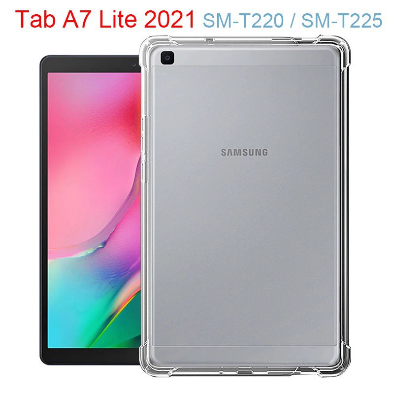 Ốp Máy Tính Bảng Tpu Siêu Mỏng Chống Sốc Cho Samsung Galaxy Tab A7 Lite 2021 8.7inch Sm T220 T225