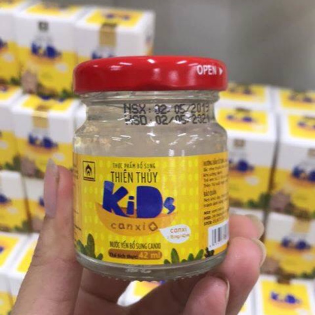 Yến hũ Thiên Thuỷ Canxi kid