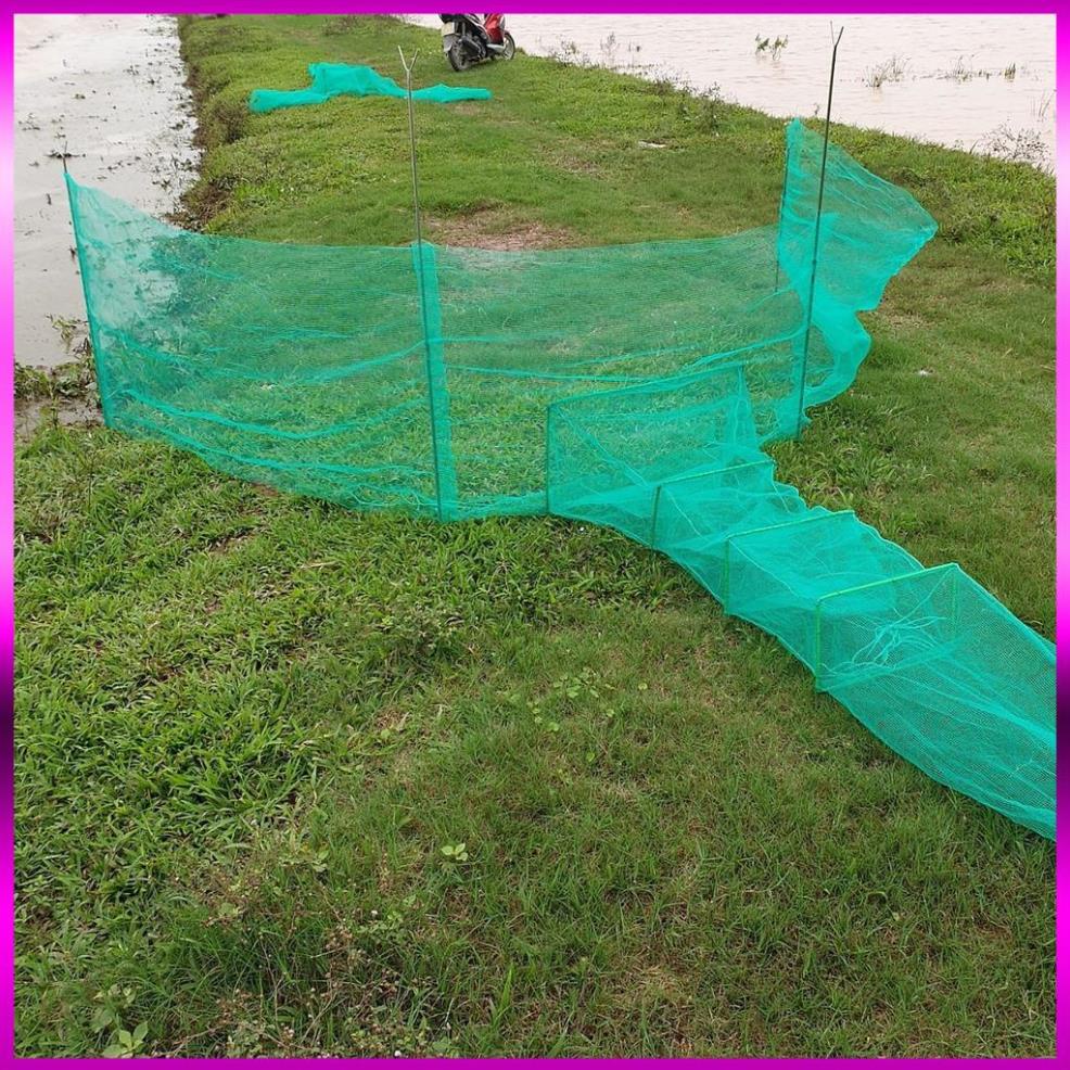 Lưới Đăng chặn sông, cống - bắt tôm tép tất cả các loại cá - Dớn bắt cá, cua, lươn - Đồ Câu Cá 68