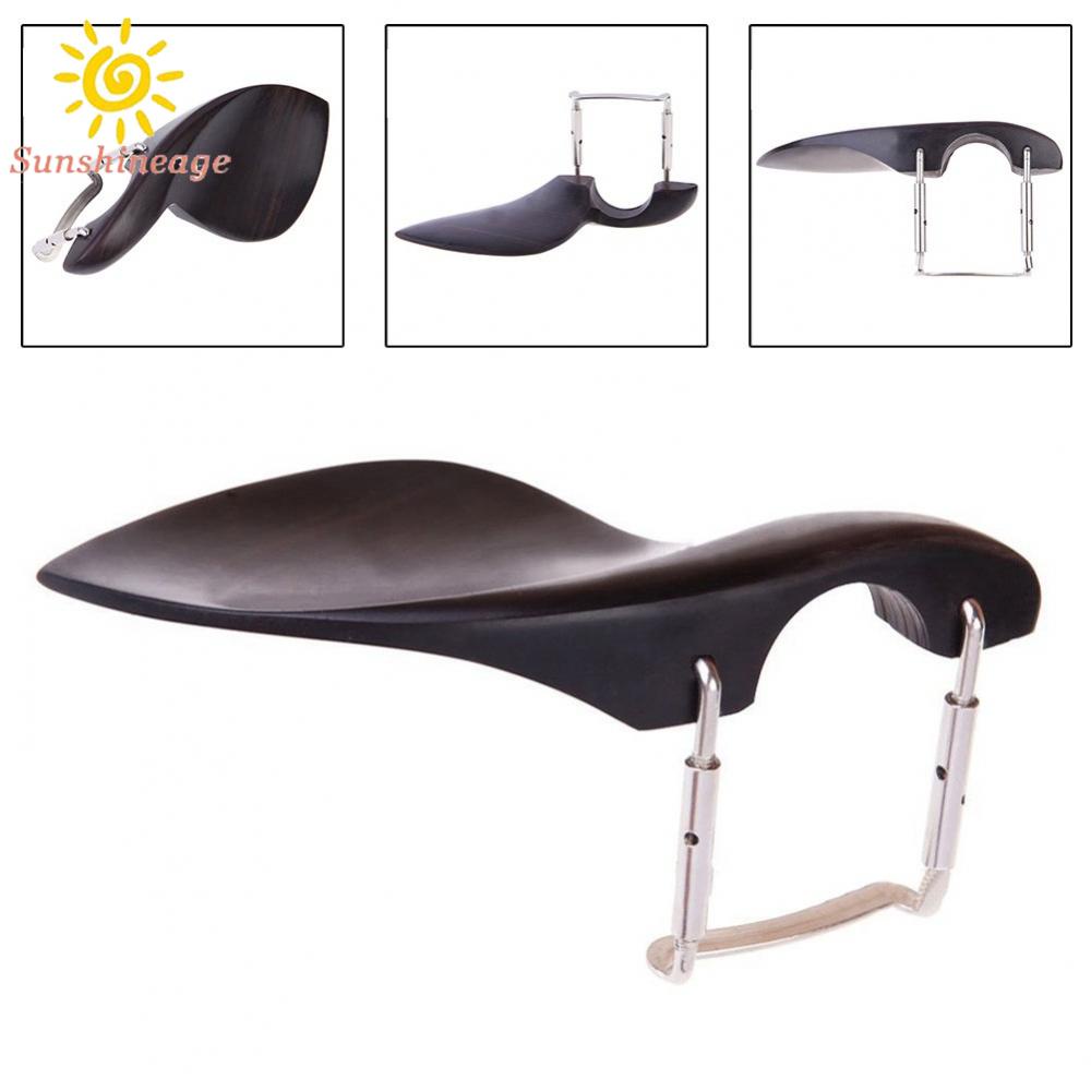 SUNAGE- ~Ebony Violin Parts Violin Chin Rest Chinrest With Screws Kit For 3/4 4/4 Violins【SUNAGE-HOT Fashion】