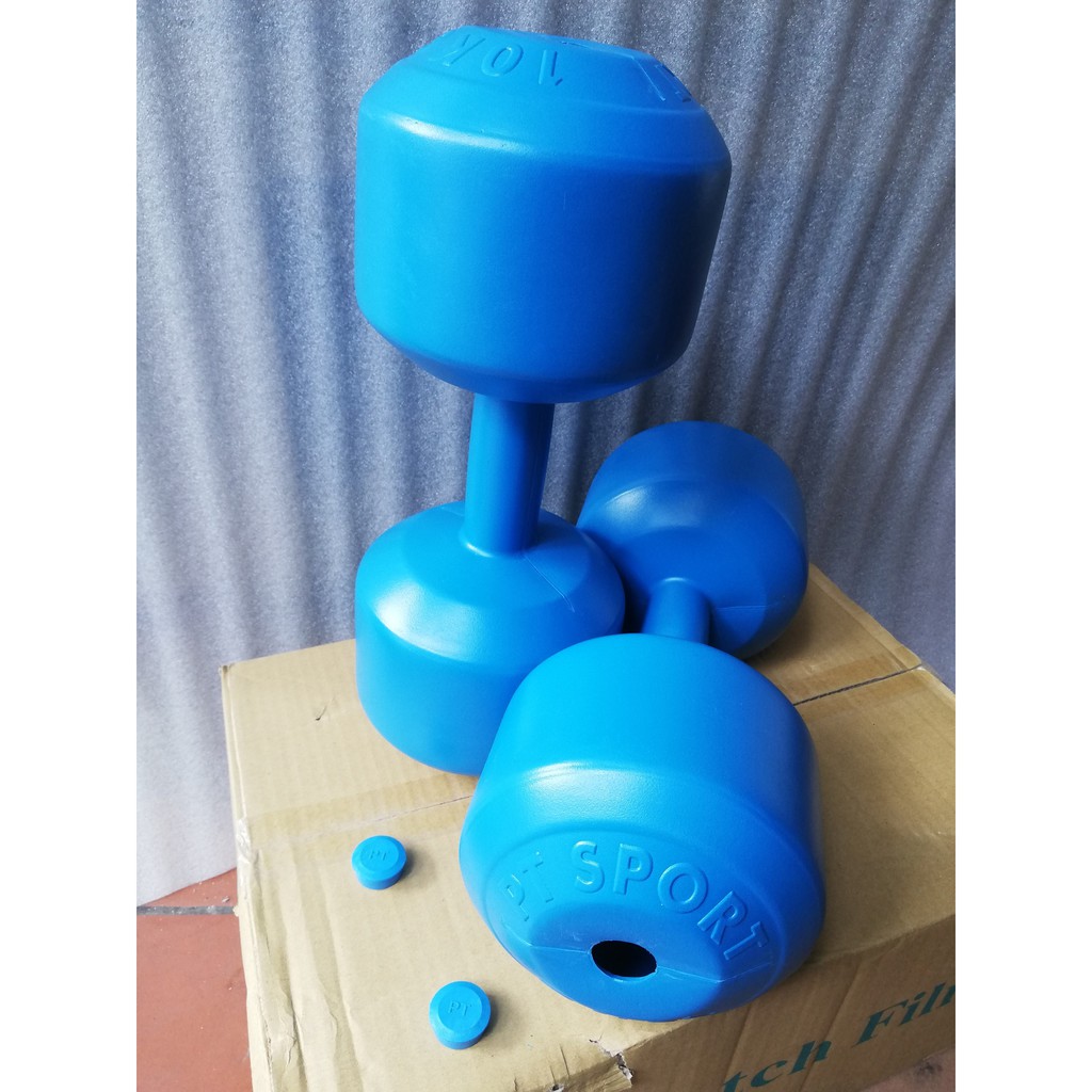 Vỏ tạ tay nhựa 10kg (1 cục) phucthanhsport