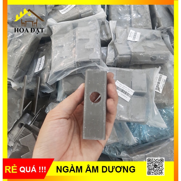 Pat  Sắt Liên Kết, Ngàm Kết Hợp Âm Dương Dùng Lắp Ráp Bàn Ghế Giá Rẻ - Bộ 2 Cái