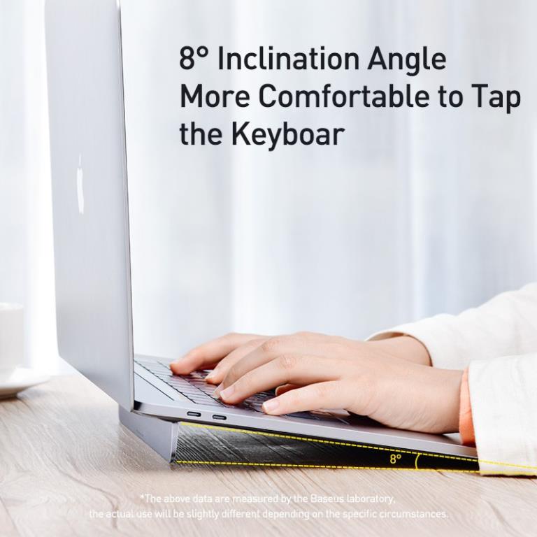 Giá Đỡ Máy Tính đế tản nhiệt Baseus Làm Từ Hợp Kim Có Thể Gập Gọn Dành Cho Laptop Macbook Pro Air 12-17 In Baseus Mall
