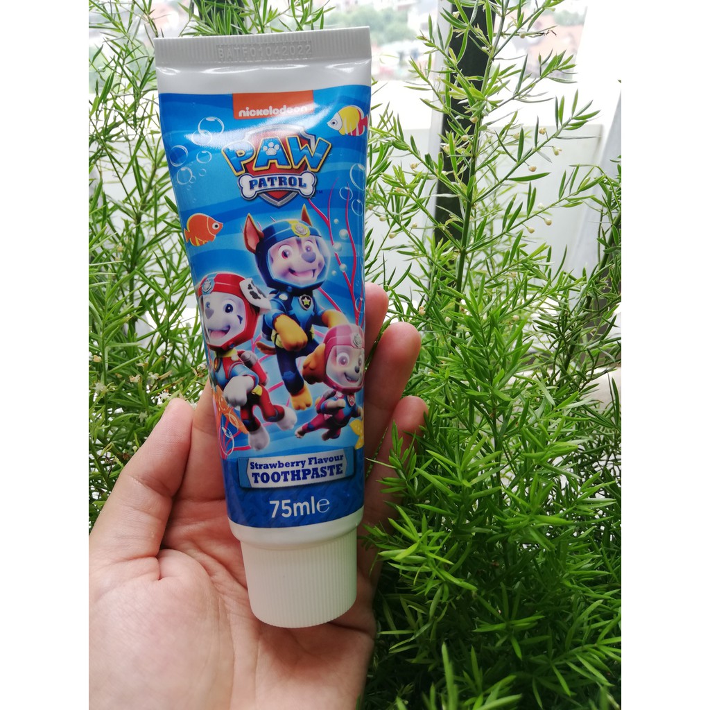 Bộ Kem Đánh Răng Trẻ Em Oral-B, PepaPig, Pawpatrol, Firefly 75ml