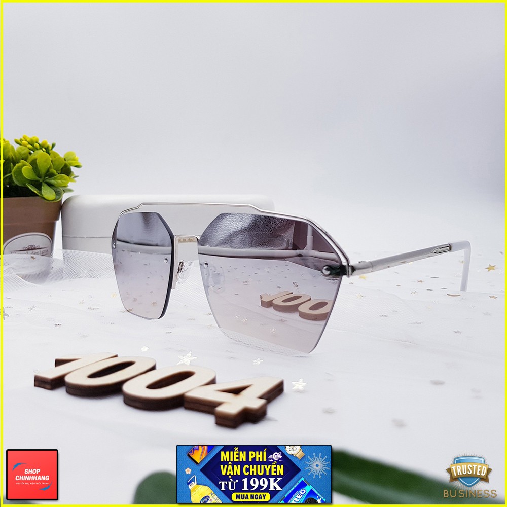 KÍNH MÁT NỮ CAO CẤP FORM GỌNG NGANG THỜI TRANG 9077 SH1004