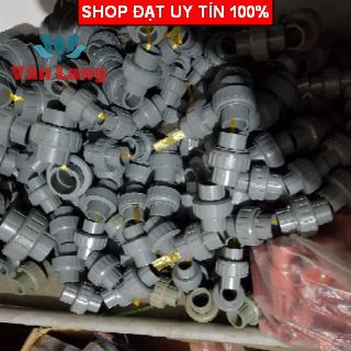 Khớp nối sống Rắc co phi 21, 27, 34 nhựa PVC Bình minh