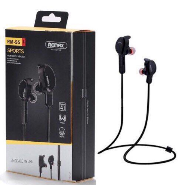 Tai nghe Bluetooth hai tai thể thao chính hãng Remax S5
