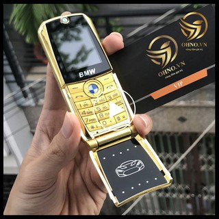 Điện Thoại Nắp Gập BMW 760 Gold i8 s1000xr Độc Lạ Bảo Hành 24 Tháng - OHNO
