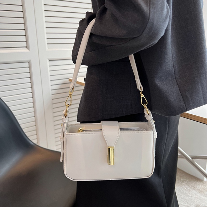 IELGY Túi Đeo Vai Có Thể Điều Chỉnh Màu Sắc Tương Phản Chất Lượng Cao Cho Nữ