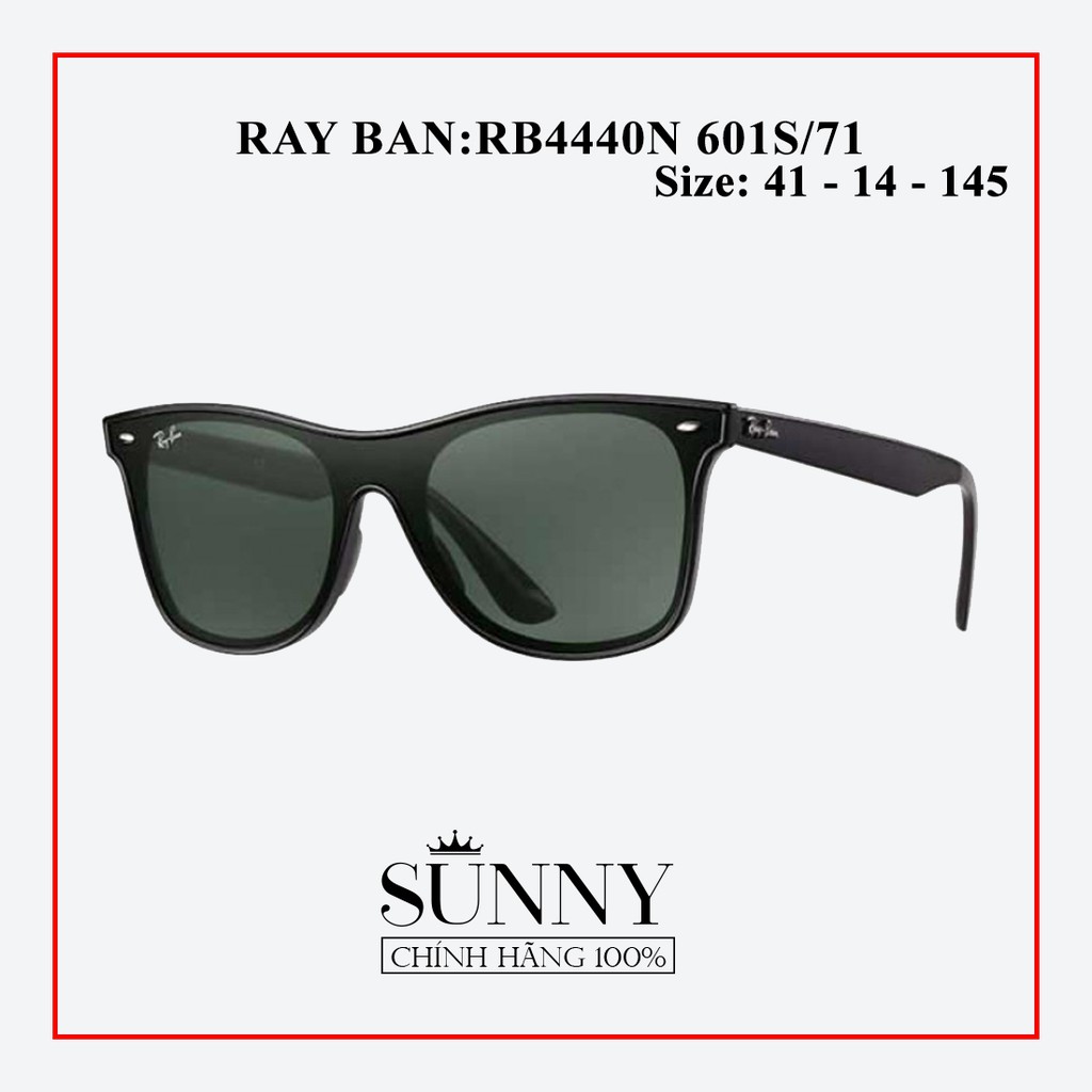 RB4440N 601S/71 - Kính mát thời trang Rayban chính hãng , bảo hành toàn quốc, thiết kế dễ đeo bảo vệ mắt