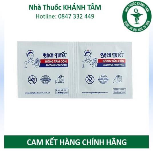 ! Bông Tẩm Cồn Bạch Tuyết - Alcol pad - Alcohol pad ! !