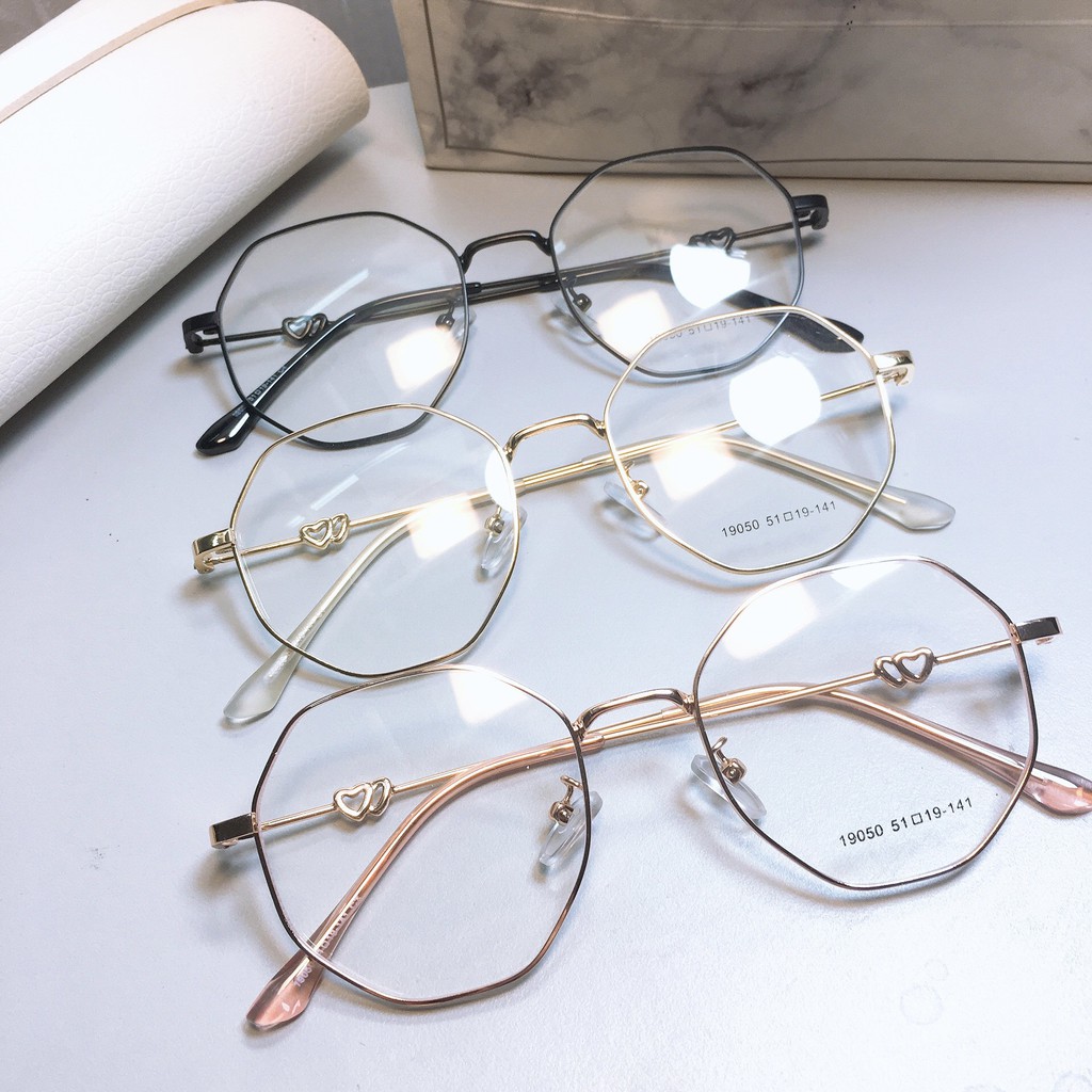 [Mã SKAMCLU7 giảm 10% cho đơn từ 0Đ] Gọng kính lục giác 19050 nhận cắt cận viễn loạn | BigBuy360 - bigbuy360.vn