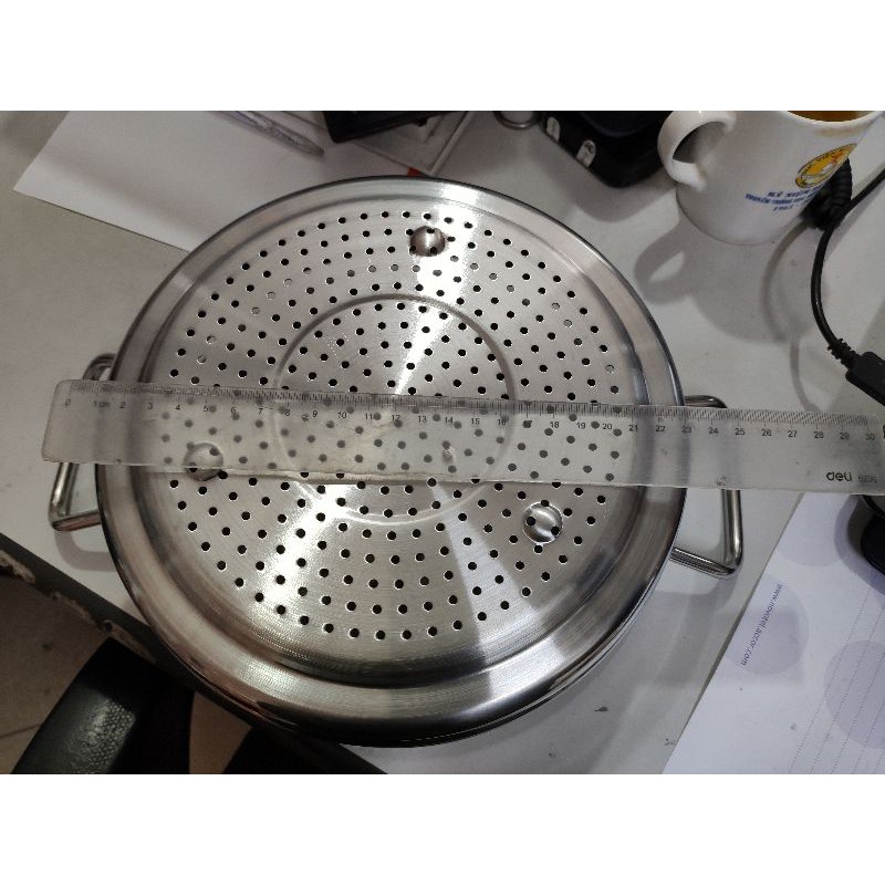 Xửng hấp Inox 2 quai 24cm Fivestar - Tân Hợp Thành (thanh lý)