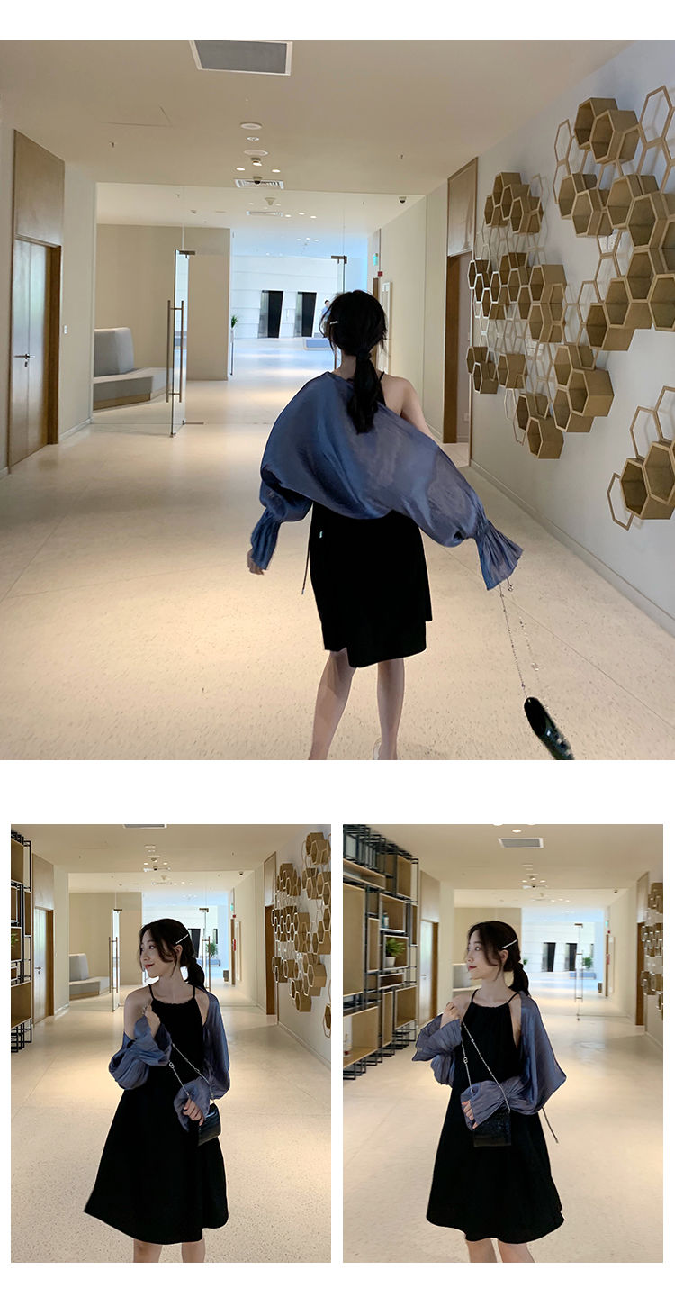 Áo Khoác Cardigan Chiffon Lụa Lạnh Mỏng Chống Nắng Dáng Rộng Phong Cách Phương Tây Thời Trang Mùa Hè Hàng Mới Năm 2021 | BigBuy360 - bigbuy360.vn