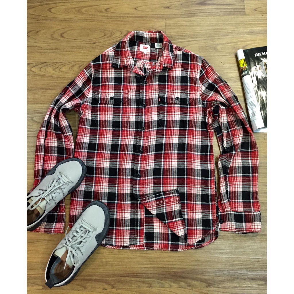 áo sơ mi nam Levi's chính hãng xách tay Mỹ , hình thật của shop, cam kết hàng chuẩn chính hãng
