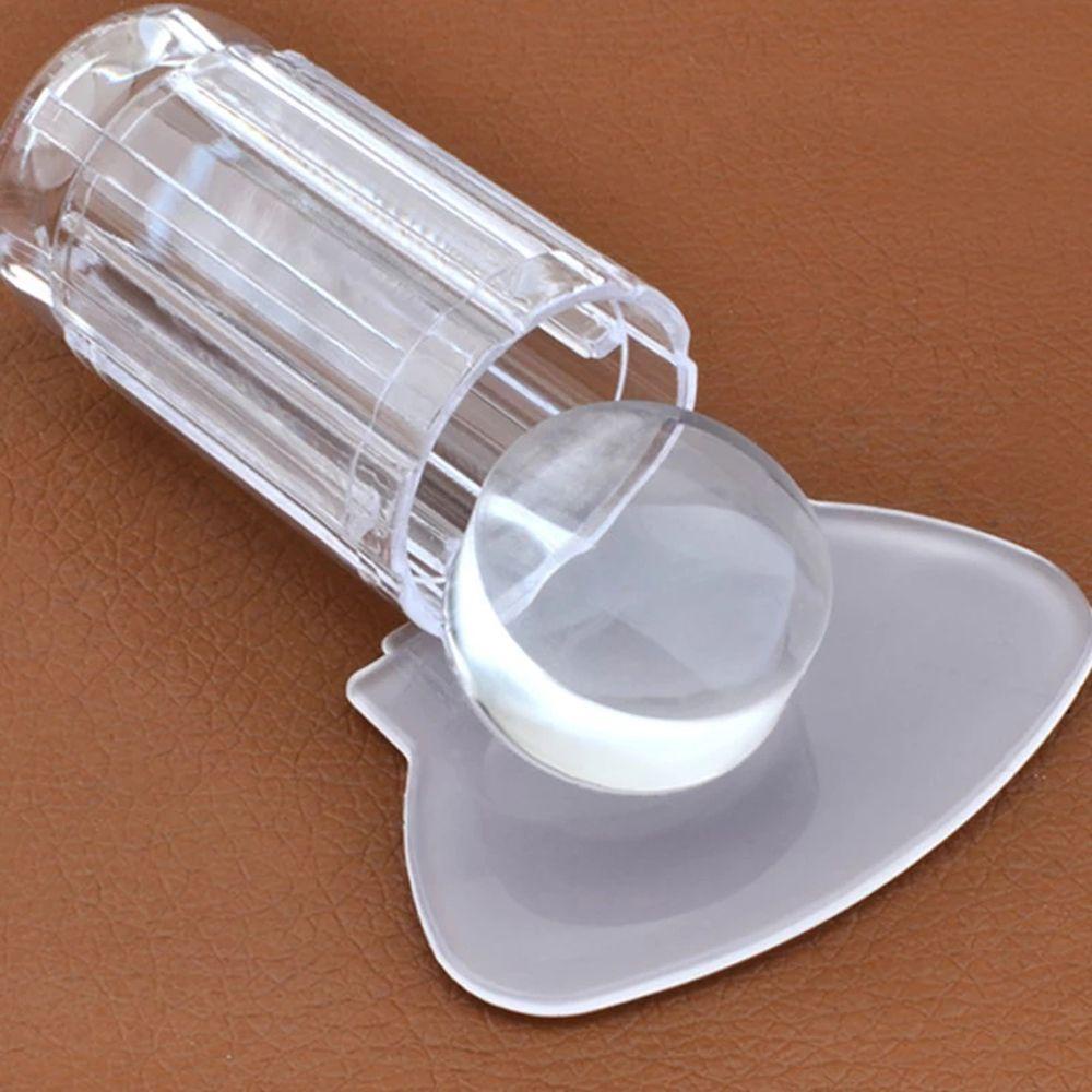 Bộ Khuôn Silicone Trong Suốt Dùng Trang Trí Móng Tay Nghệ Thuật