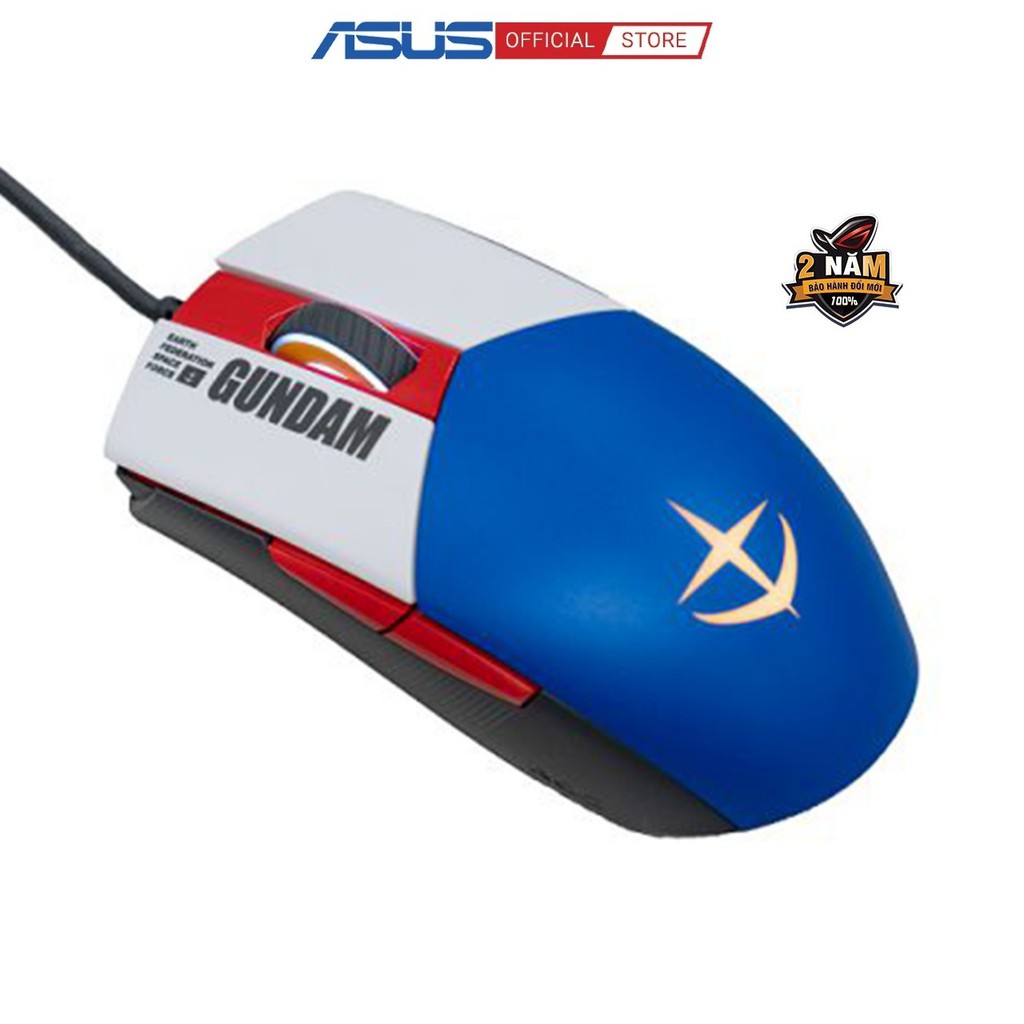 Chuột Asus ROG Strix Impact II Gundam (USB/RGB)