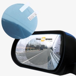 Miếng Dán NaNo Film Chống Mưa, Chống Mờ, Chống Chói Và Sương Mù Cho Gương Chiếu Hậu Xe Hơi, Xe Máy 100*100MM