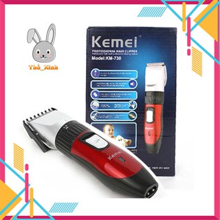 Tông đơ cắt tóc sạc điện kemei km-730