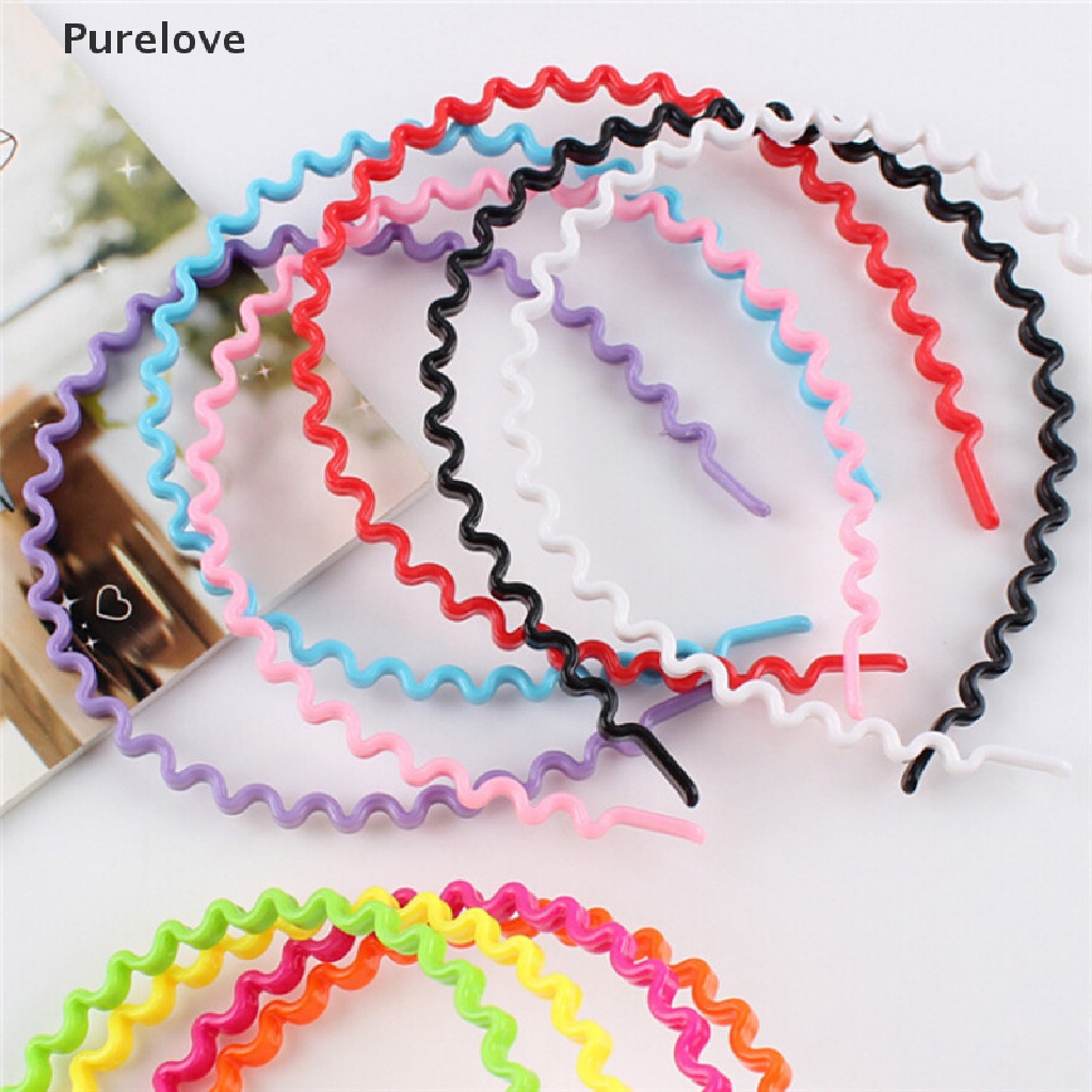 Set 1/5 băng đô cài tóc nhiều màu thời trang cho nữ