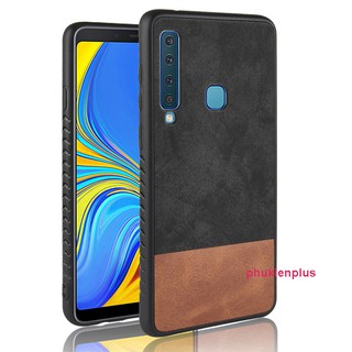 Ốp lưng Samsung Galaxy A9 2018 Leather Color lưng da