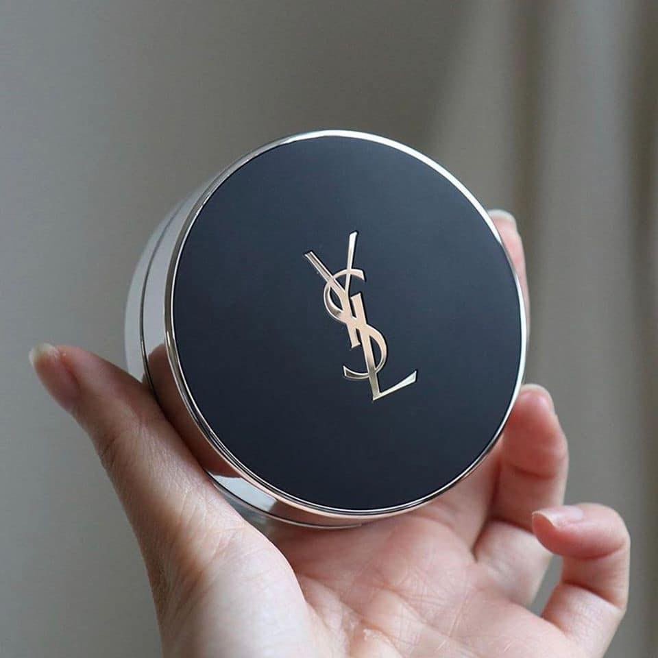 Cushion ( Phấn Nước) YSL All Hours cushion Foundation ( Bản tròn vỏ đen lì)