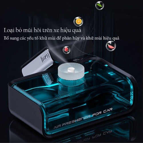 Nước hoa ô tô DUKE cao cấp đặt taplo ô tô khử mùi chống say xe chiết xuất hoàn toàn từ thiên