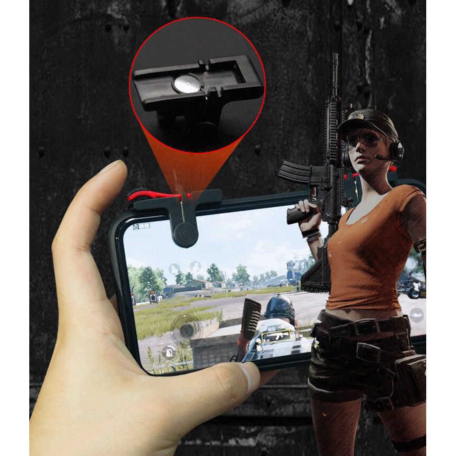 Nút bắn PUBG , FREE FIRE ,CF GO... hapotecH D9, bản mới nhất T8/2020 bắn cực nhạy