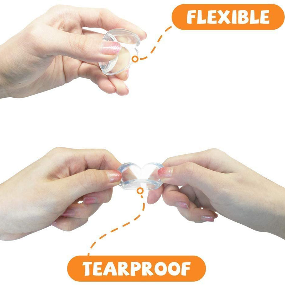 Set 4 Miếng Silicon Bọc Góc Bàn Bảo Vệ An Toàn Cho Bé