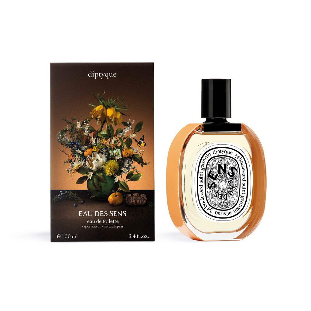 Diptyque Eau Des Sens Tinh dầu nước hoa nam nữ (unisex) thơm lâu hương quyến rũ, làm dầu thơm, xịt phòng treo ô tô