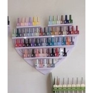 Kệ để sơn nail hình tròn, trái tim - Giá xưởng