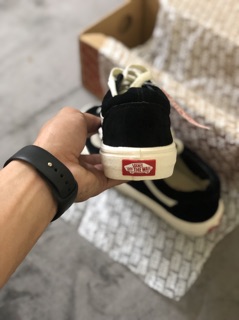 [Ảnh thật + full da lộn] Giầy thể thao van herringbone da lộn nam nữ